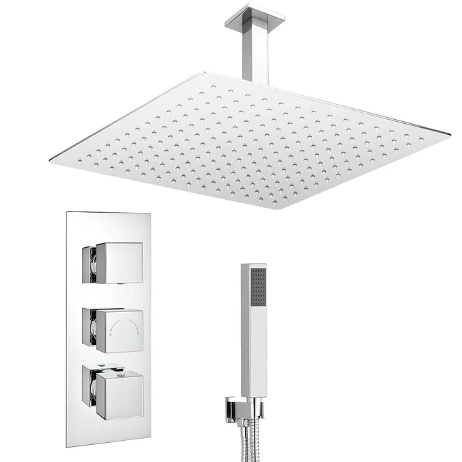concealed shower mixer for mobility bathing