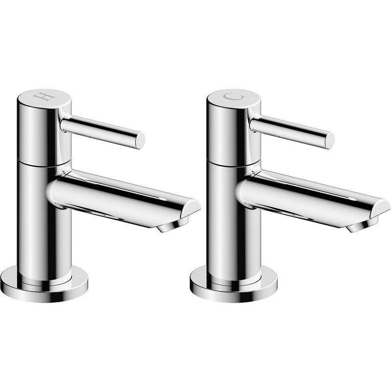double basin taps for wet room bathrooms