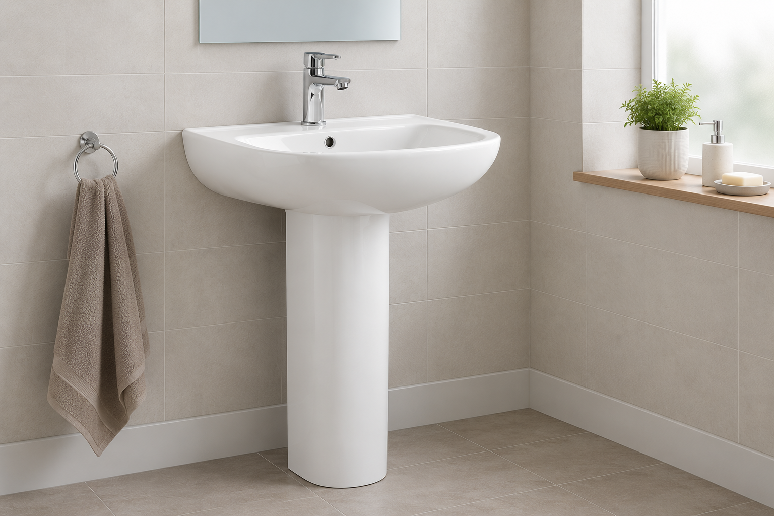 pedestal basins